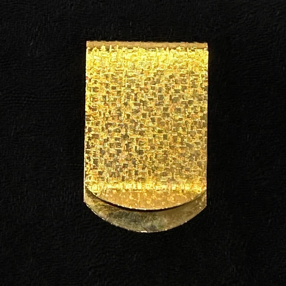 1984 Orange Tree Country Club Member Guest Money Clip Vintage Gold Tone